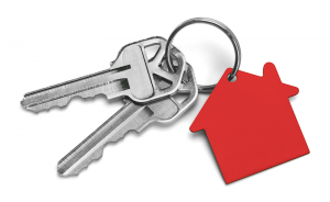 keys with red house